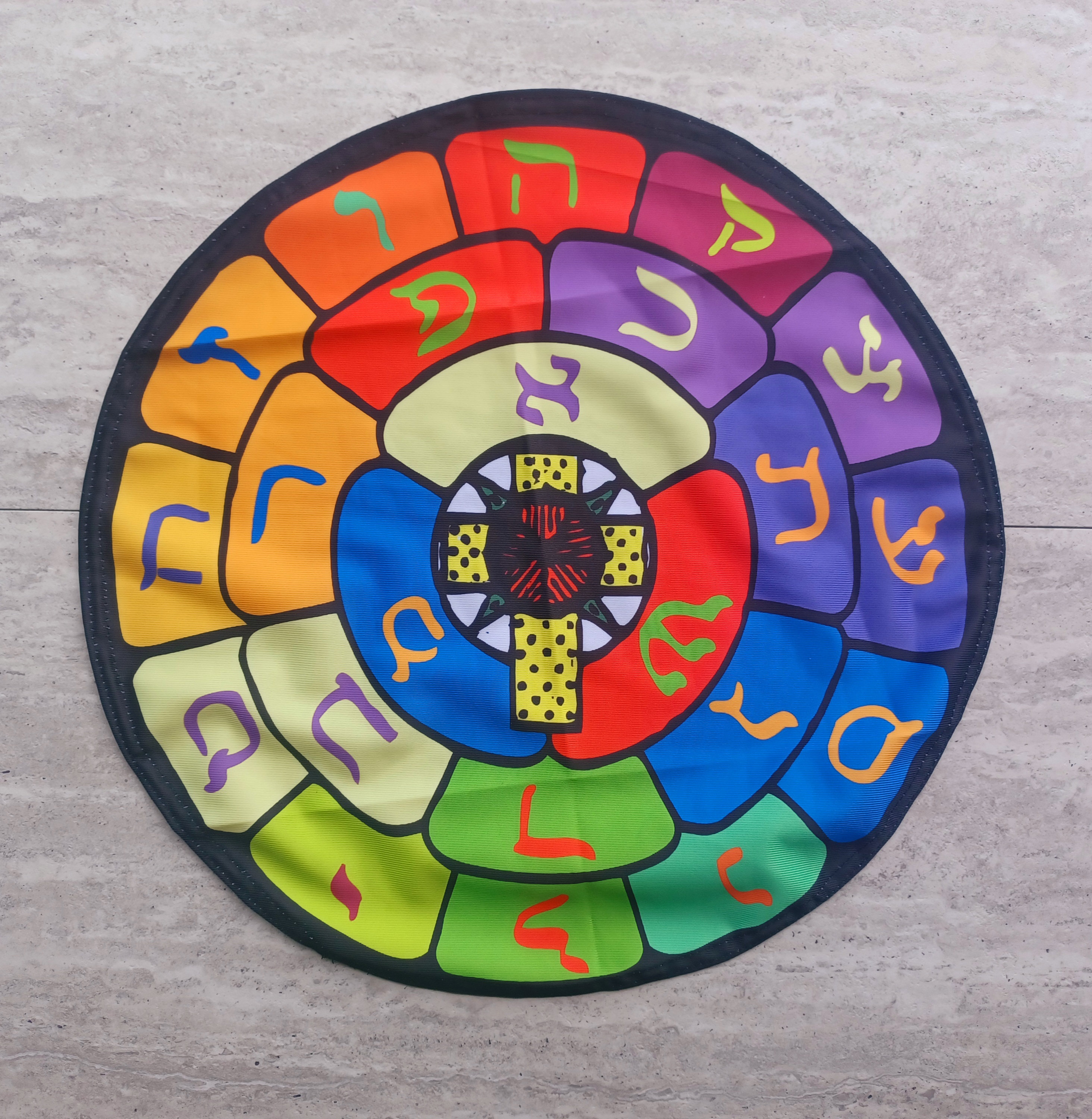 Golden Dawn Rose Cross Divination Casting Cloth