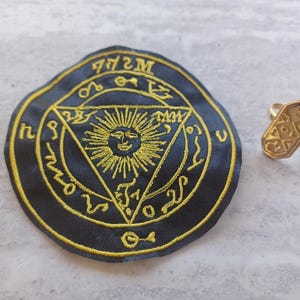 Anillo mágico y talismán de Polla Negra - Juego n.° 16 - otorga la capacidad de discernir las buenas o malas intenciones de cualquier persona