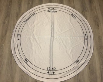 Heptameron (modern style) Ritual Circle Cloth