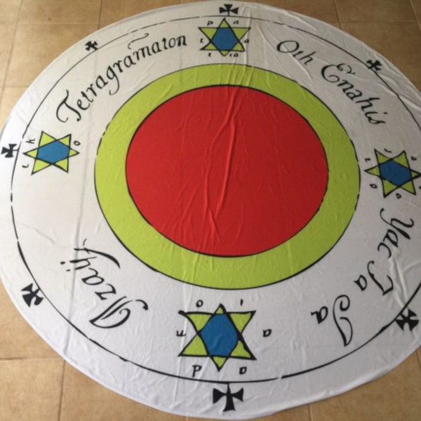 Key of Solomon Ritual Circle Cloth version 1