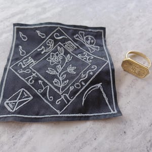 Black Pullet magical Ring & Talisman - Set #2 - LOVE - love of beautiful women (or men)