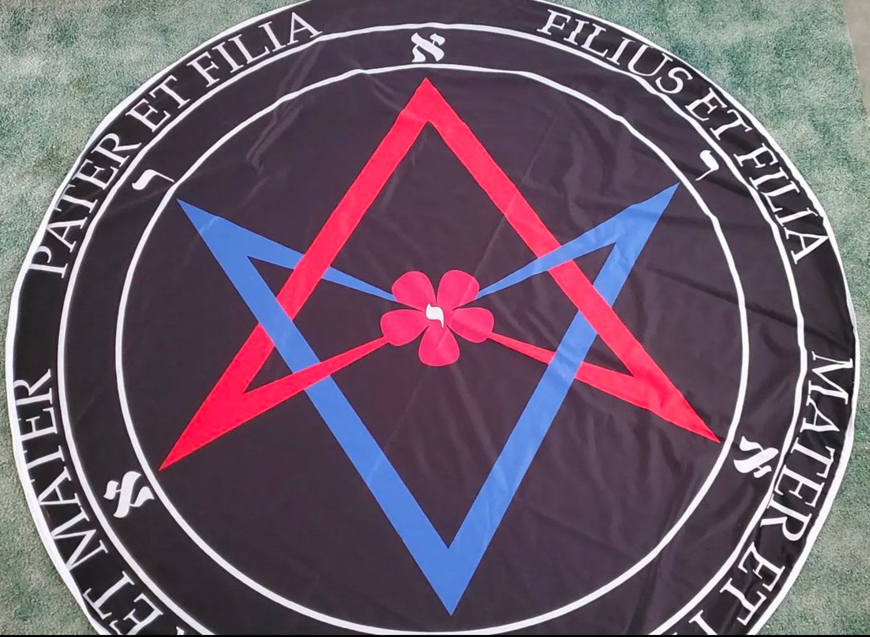Star Sapphire Thelemic Magical Ritual Circle Cloth - Etsy