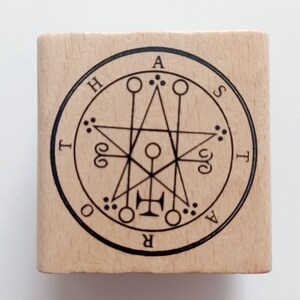 Carimbo de borracha Astaroth