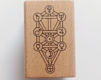 Tree of Life Rubber Stamp