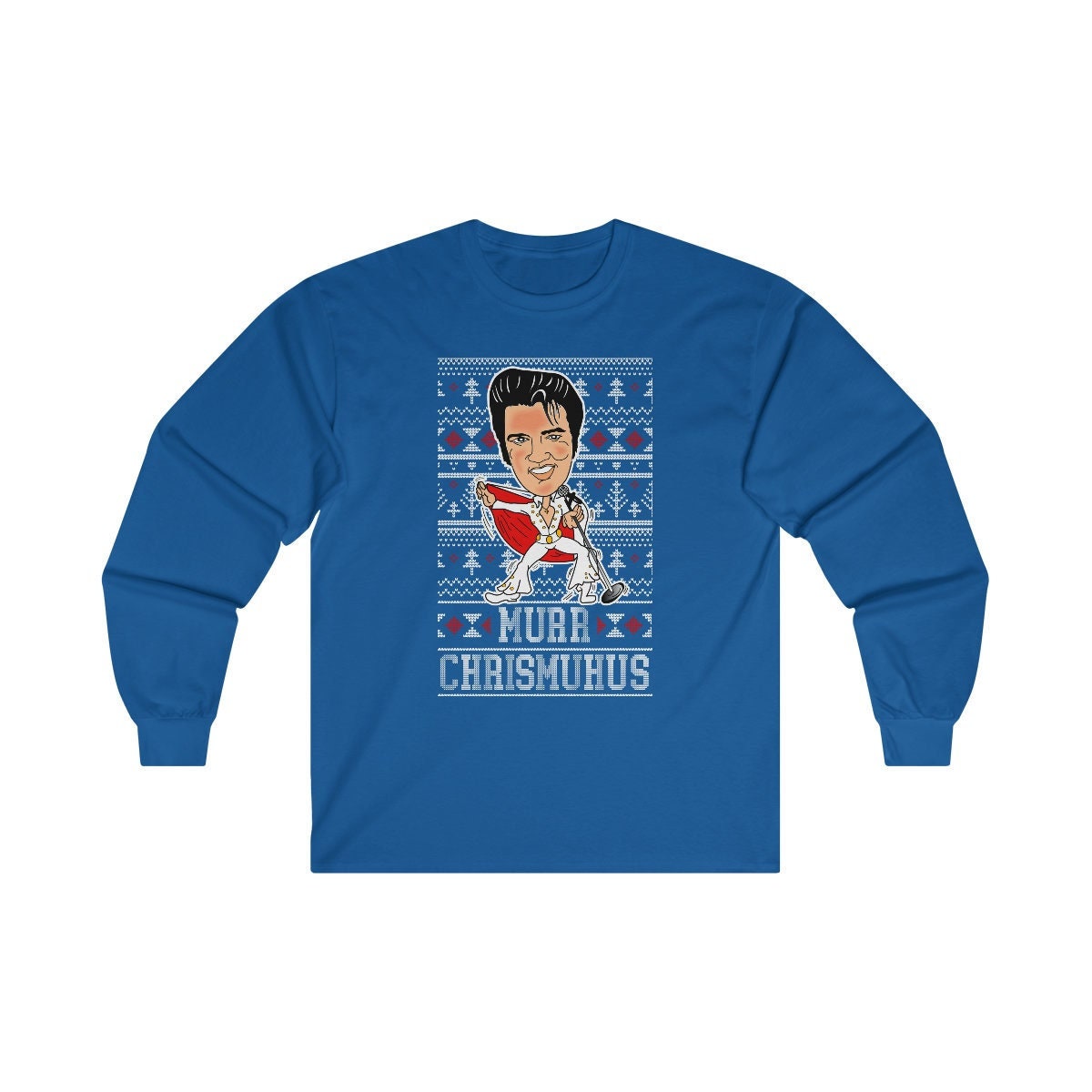 Discover Elvis Christmas Sweatshirt, Ugly Christmas Sweater, Elvis Christmas Sweatshirt