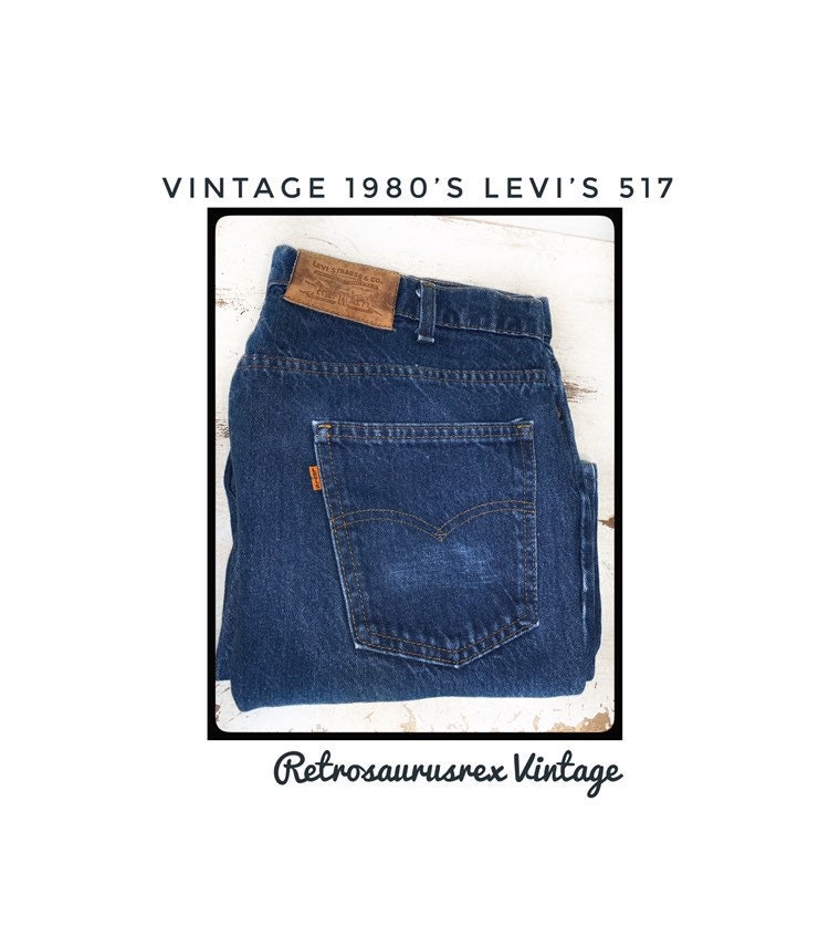 Vintage 1980s Men's Levi's 517 Jeans 38 