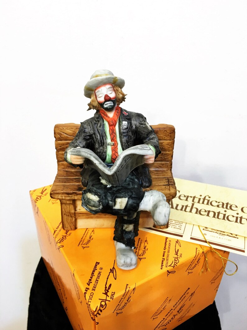 Big Business Figurine by Emmett Kelly Jr Exclusively for Etsy