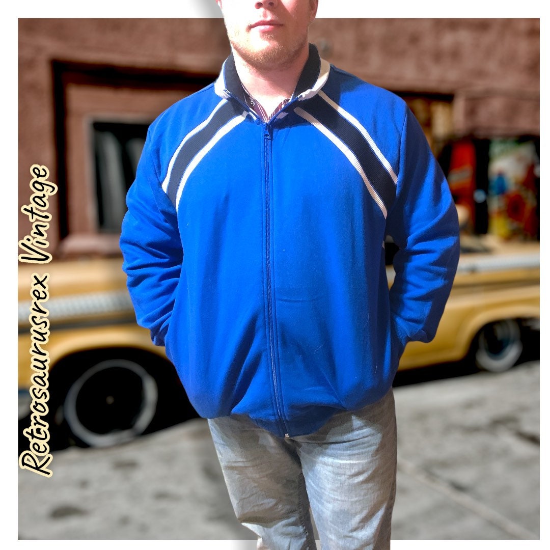 [XL] 80s Vintage トラック ジャケット ブルー ホワイト 青 白 Cascade Sport ジャージ ビンテージ vintage 90s 70s il_fullxfull.3659516480_i6mz.jpg