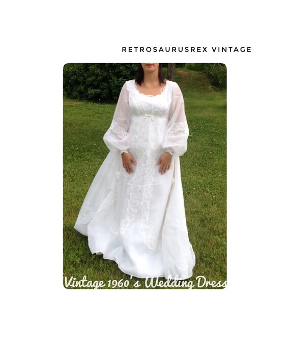 boho empire waist wedding dress