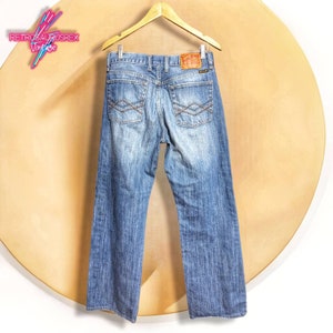 Lucky Brand Y2K Vintage Dungarees Gene Montesano Crop Cargo Pants Women 8  29