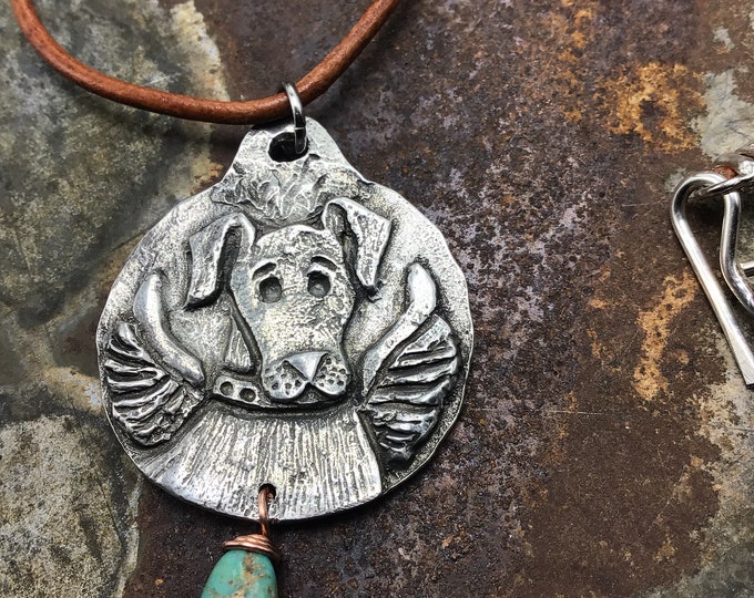My pampered pooch necklace by Weathered Soul jewelry, we all know them, sweet little loyal loved ones that touch our hearts deeply