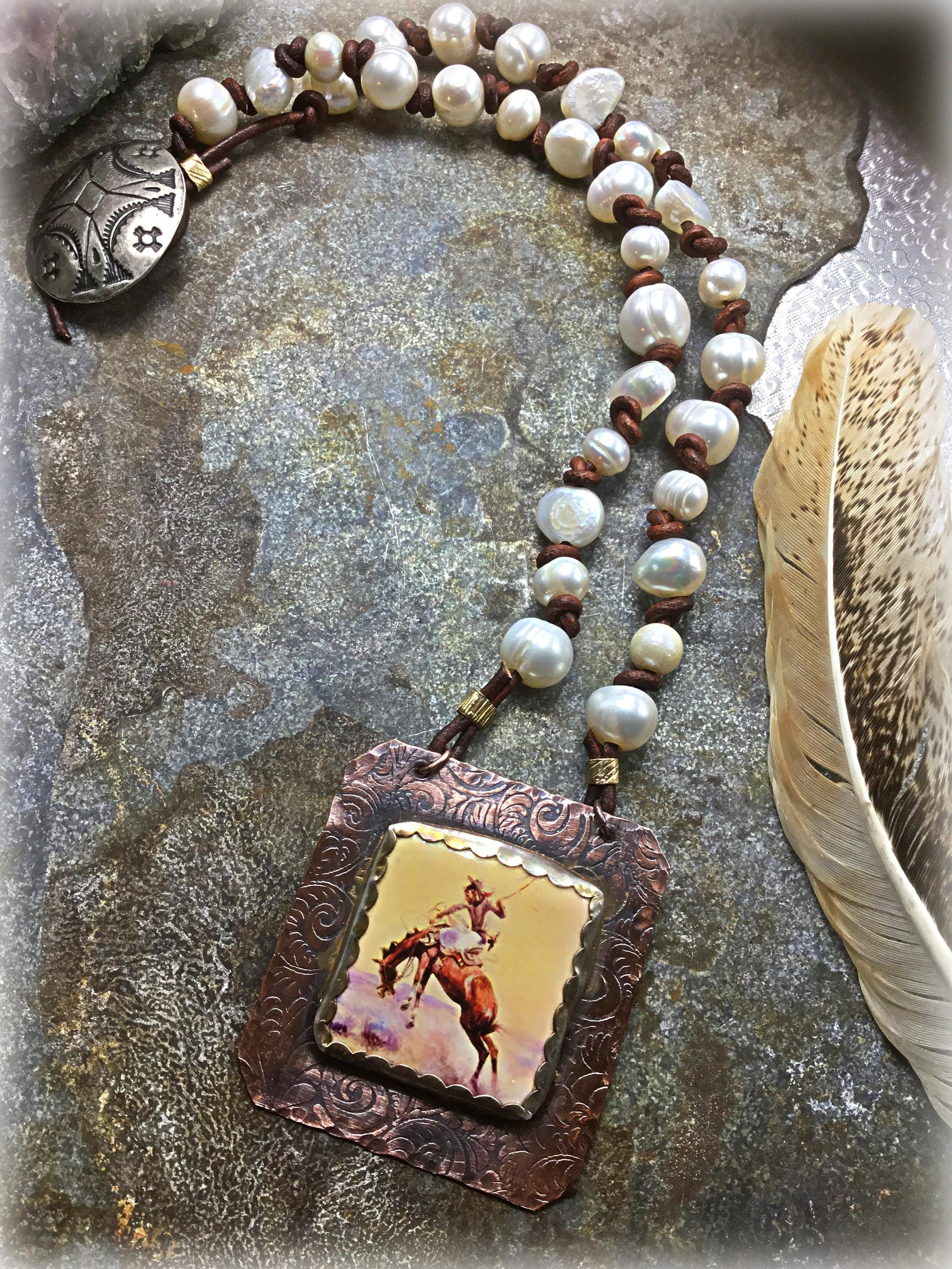Bronco Statement Necklace Bronco Statement Necklace