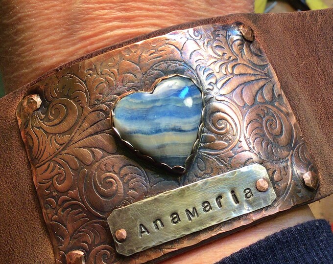 Custom made name cuff by Weathered soul