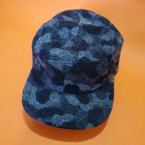Grey & Black Camp Wool 5 Panel