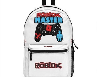 Roblox Gamer Backpack Made In Usa Girl Roblox Gifts Girl Etsy - how to get boombox backpack roblox