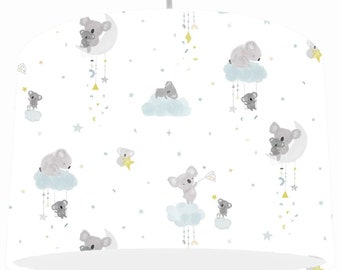 Koala Bear Lampshade Nursery Decor Neutral, Australian Animals Baby Lamp Nursery, Koala Baby Gift, Ceiling Pendant Light Shade Child Bedroom