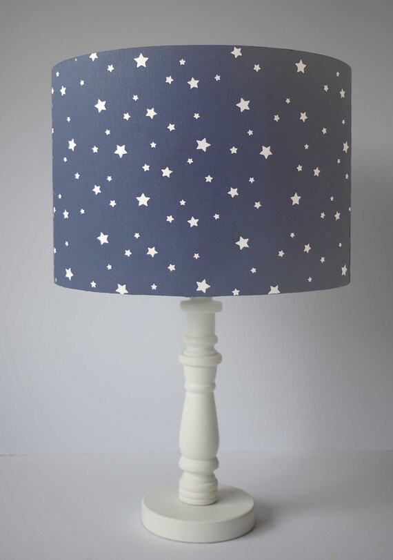 nursery lampshade stars