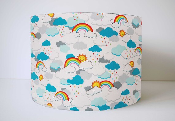 cloud lampshade nursery