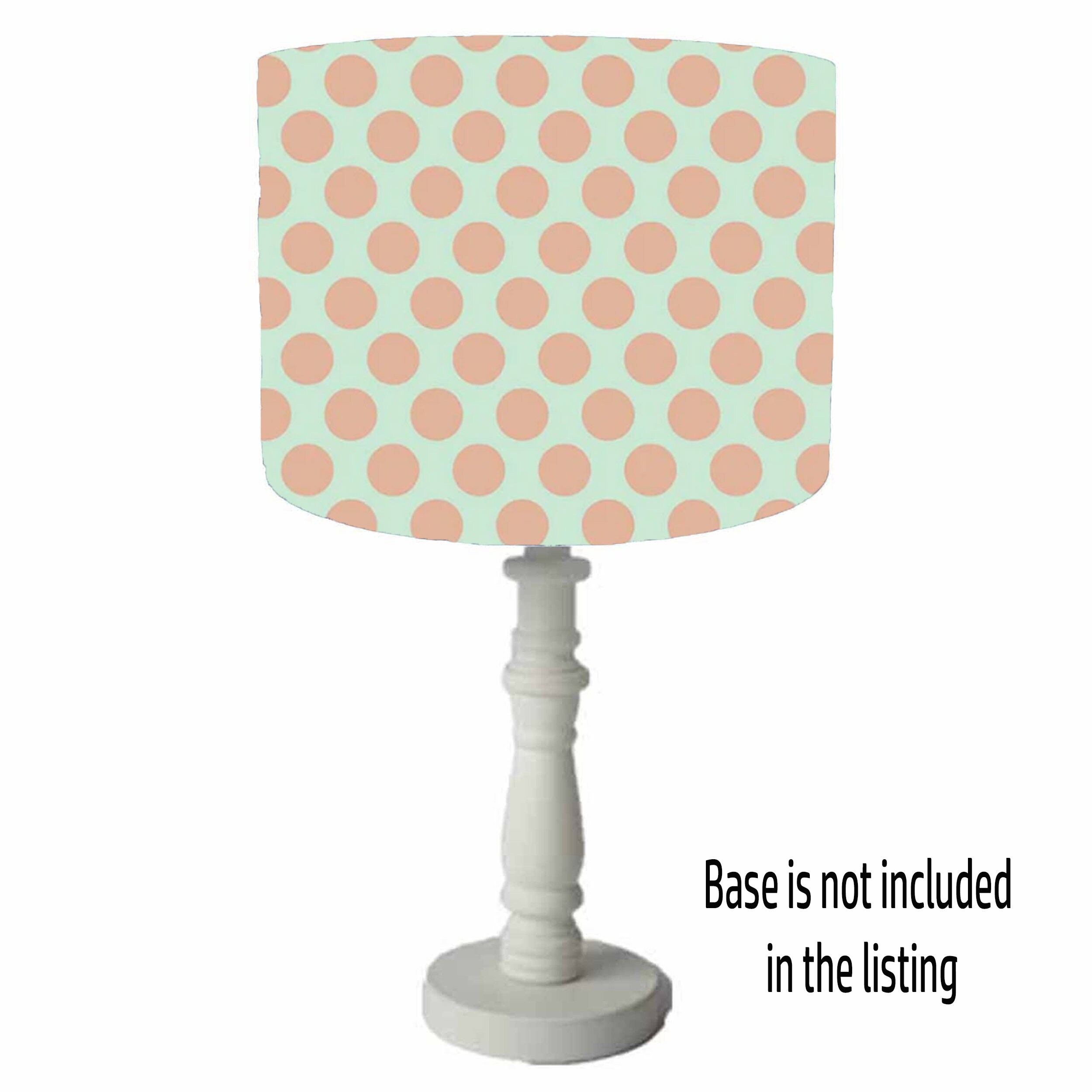 Polka dot sale lamp base