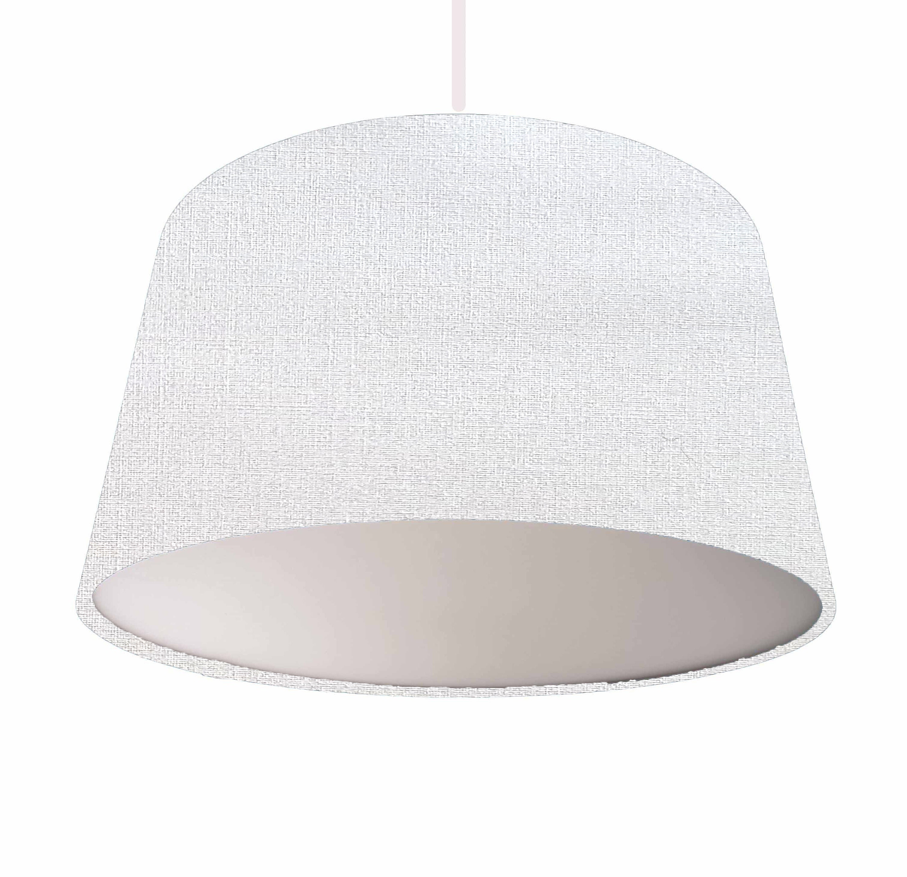 White Lampshade With Diffuser White Ceiling Light Shade With Etsy
