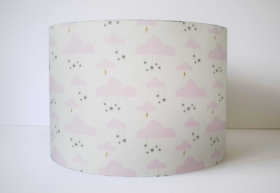 cloud lampshade nursery