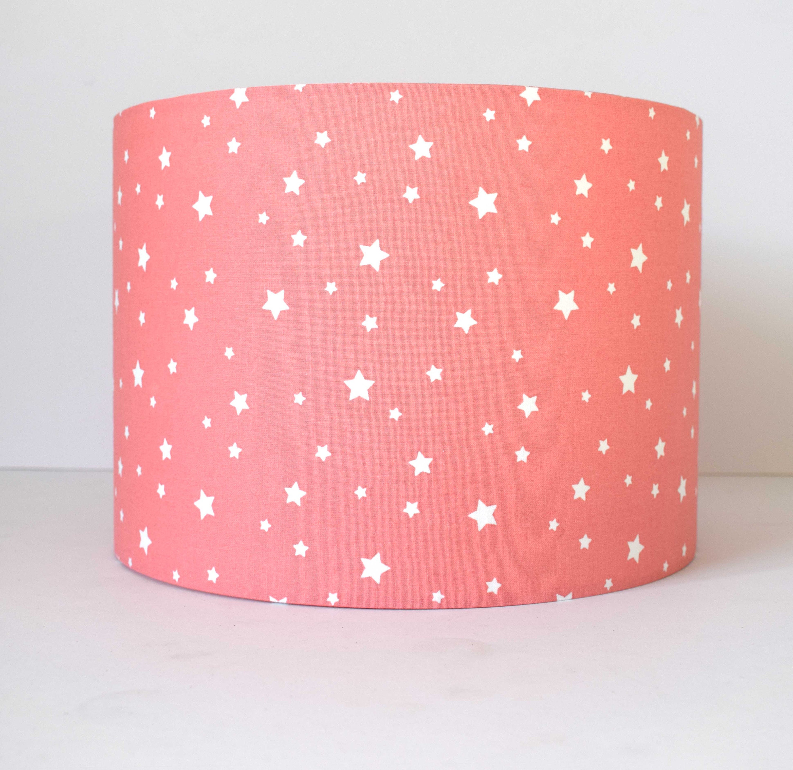 nursery lampshade stars
