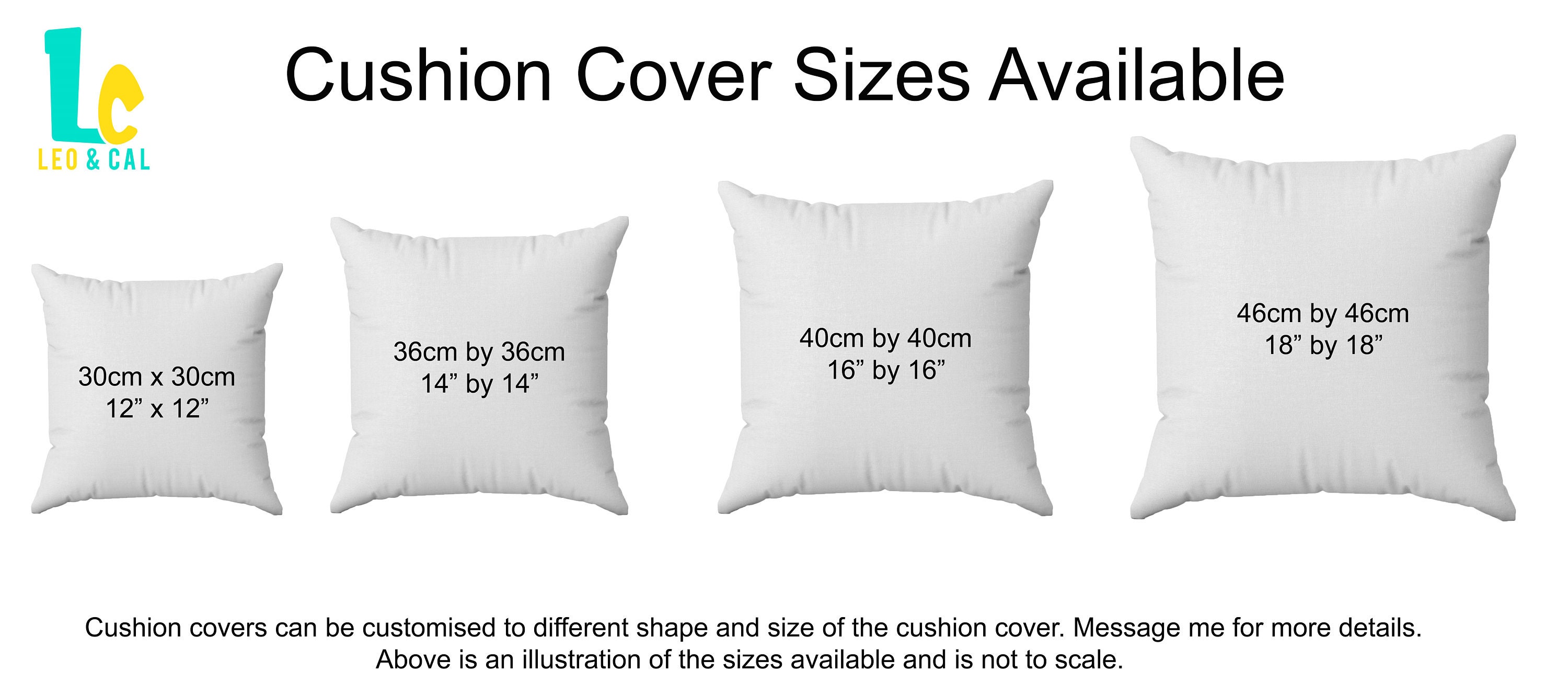 Pillow Insert Size Guide Chloe Olive