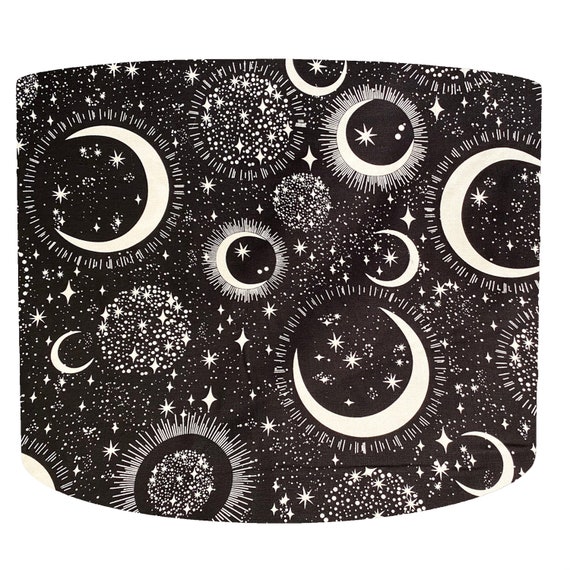 Moon and 2024 stars light shade