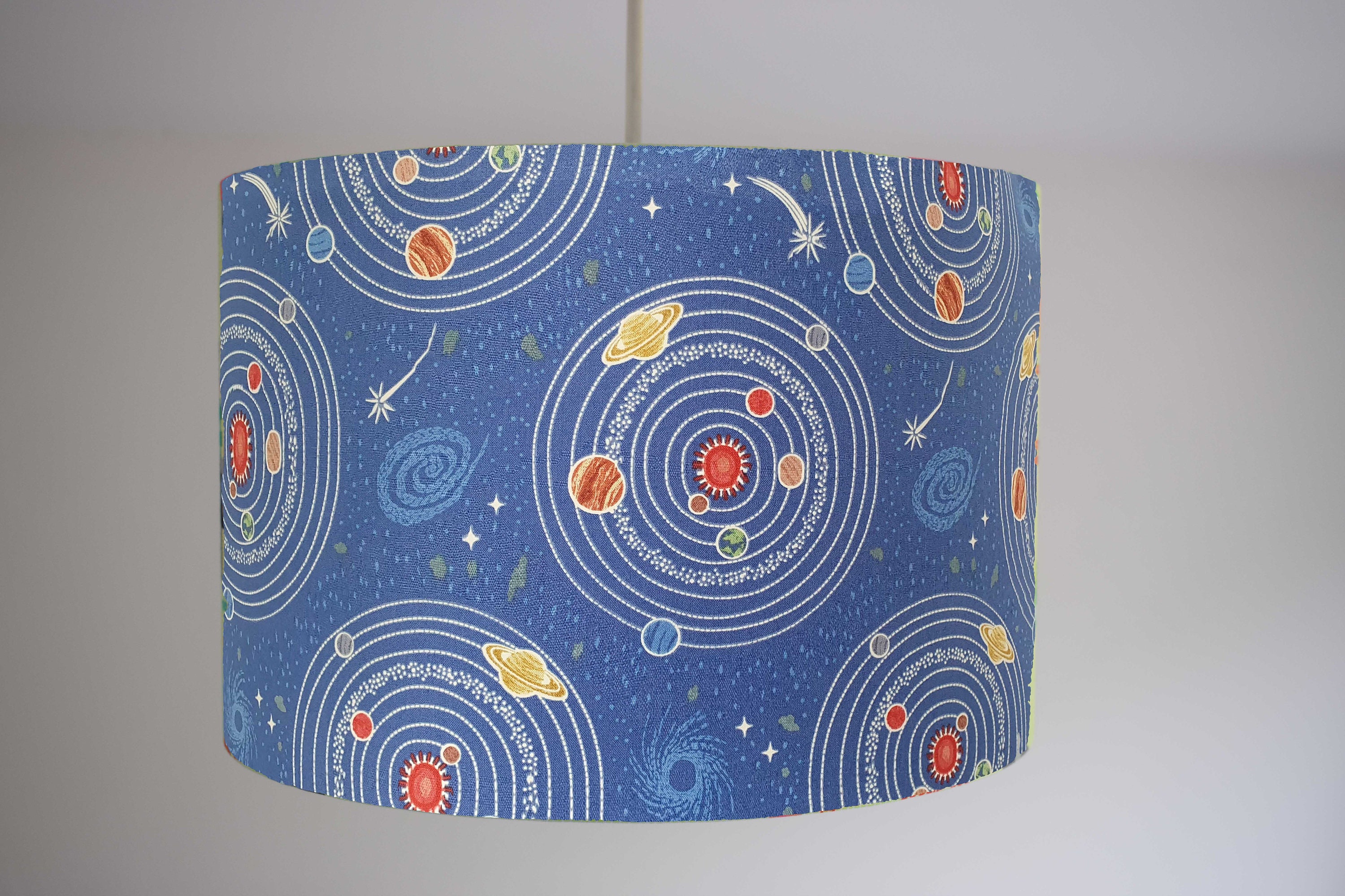 Lampshade Table Lamp Kids Room Glow in the Dark Lamp Etsy UK