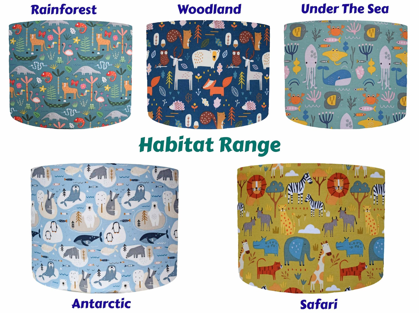 Under The Sea Nursery Lampshade Neutral Sea Themed Lamp Shade Etsy