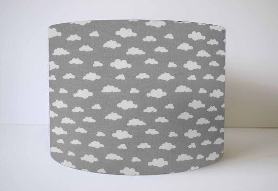 cloud lampshade nursery