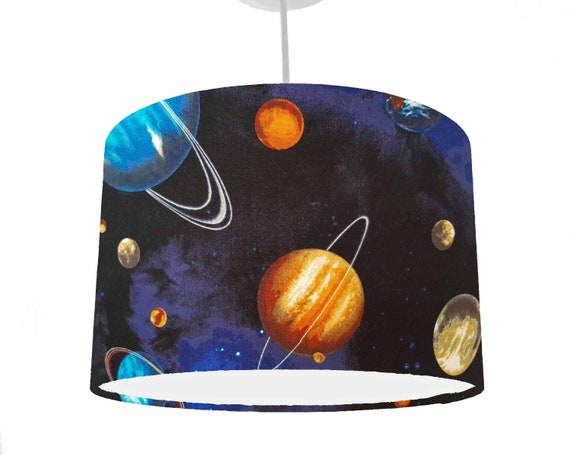 Planet Lampshade Ceiling Light Space Themed Bedroom Lights Planet Lampshade Ceiling Light Space, Planet Ceiling Lamp Shade
