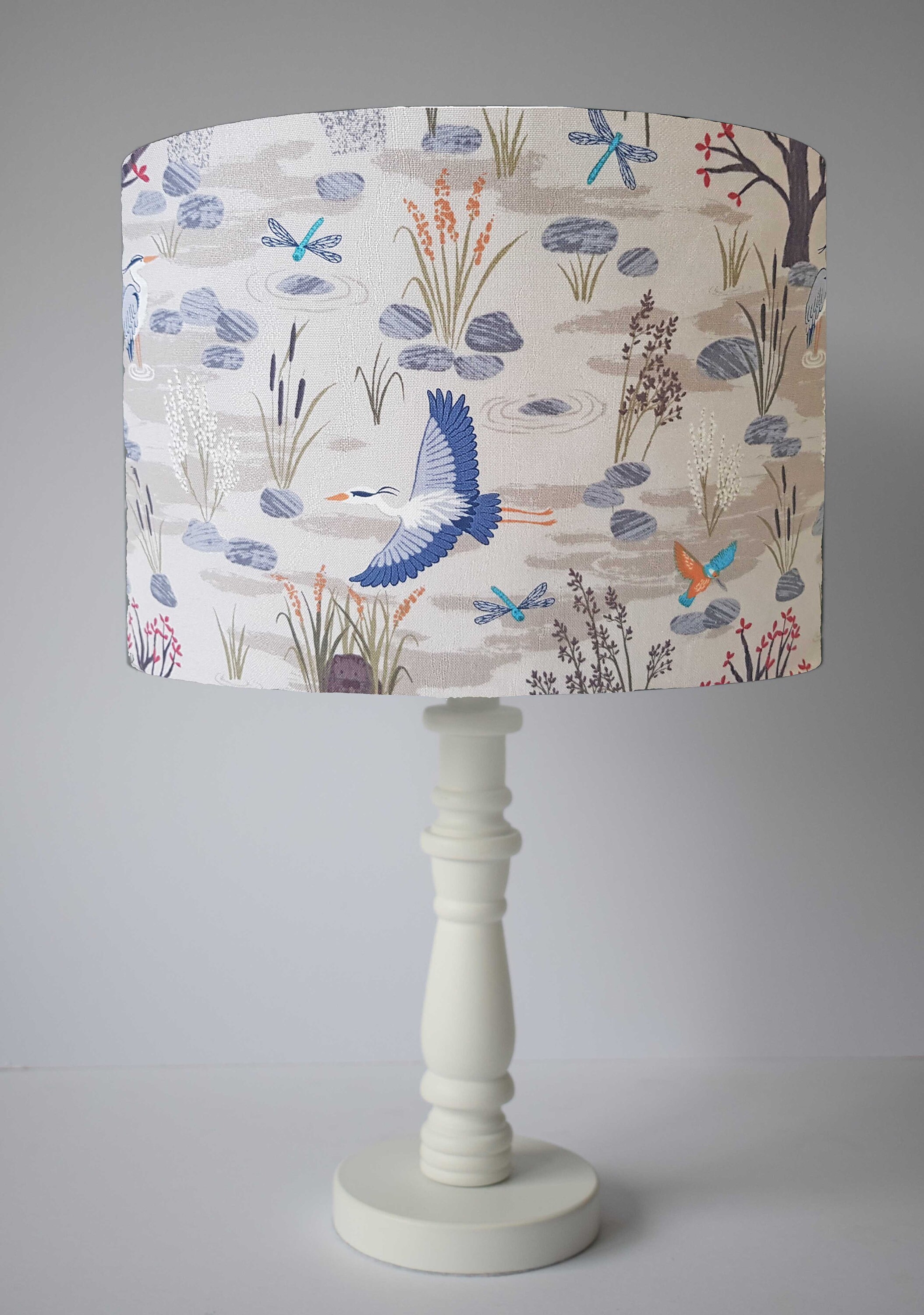 Wildlife Lampshades for Table Lamps Water Scene Lamp Shade Etsy UK