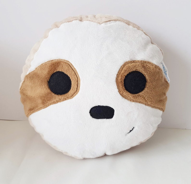 Plush Sloth Cushion Kids Sloth Pillow Case Sloth Gift Ideas Etsy