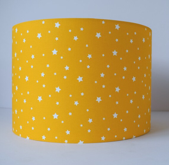 nursery lampshade stars