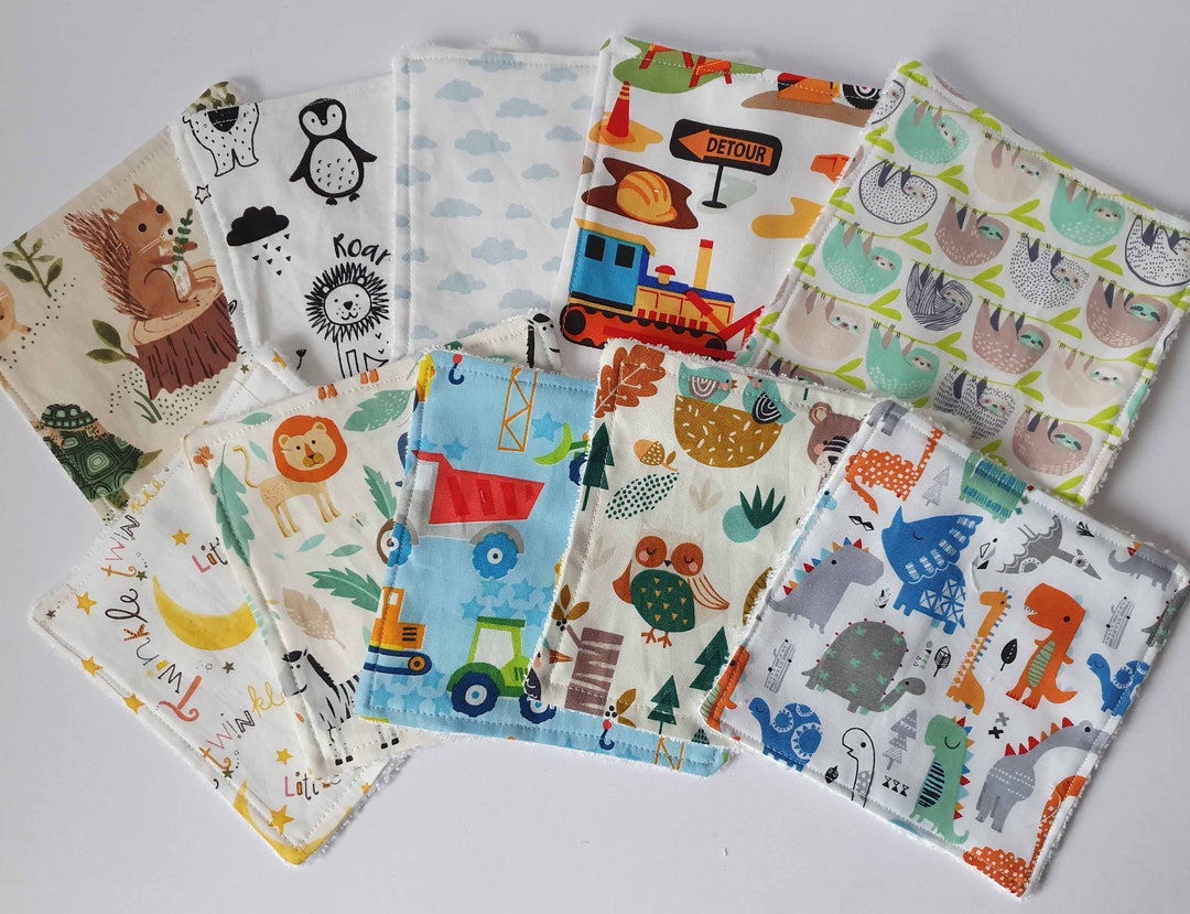 Reusable Baby Wipes, Zero Waste Gifts for Kids, Cloth Wipes Baby, Eco ...