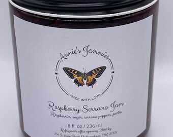 Raspberry Serrano Jam