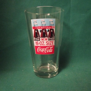 Vintage Coca Cola Glass - New 16oz Size