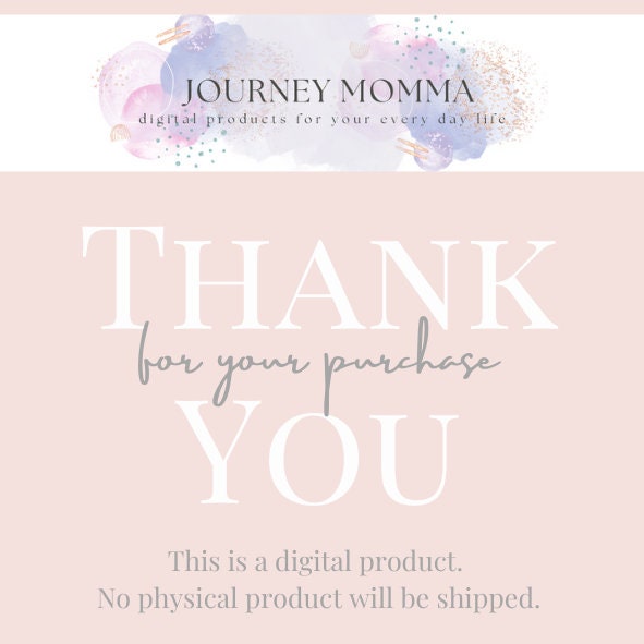 Custom Printable Card - Etsy