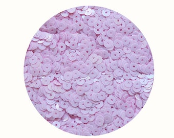 Baby Pink Color Six-Petals Flower \u201cRoselline\u201d 5mm Fantasy sequins #3344 Loose Flat SequinsPaillettes Andrea Bilics Premium Sequins
