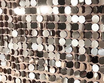 Sequins for Shimmer Wall Photo Back Drop Display Covers 12 sq ft Gold or Silver Bulk Pack