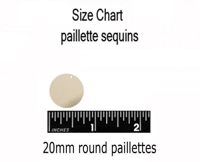 Sequin Paillettes 20mm flat Round Fuchsia Pink Prism Multi Reflective Made in USA
