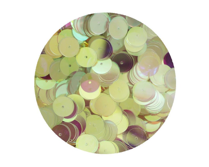10mm Flat Sequins Premium Mirror Crystal Iridiscent Reflective