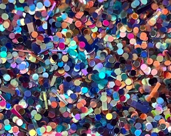 Glitter Dot Mix Made in USA 3oz pack