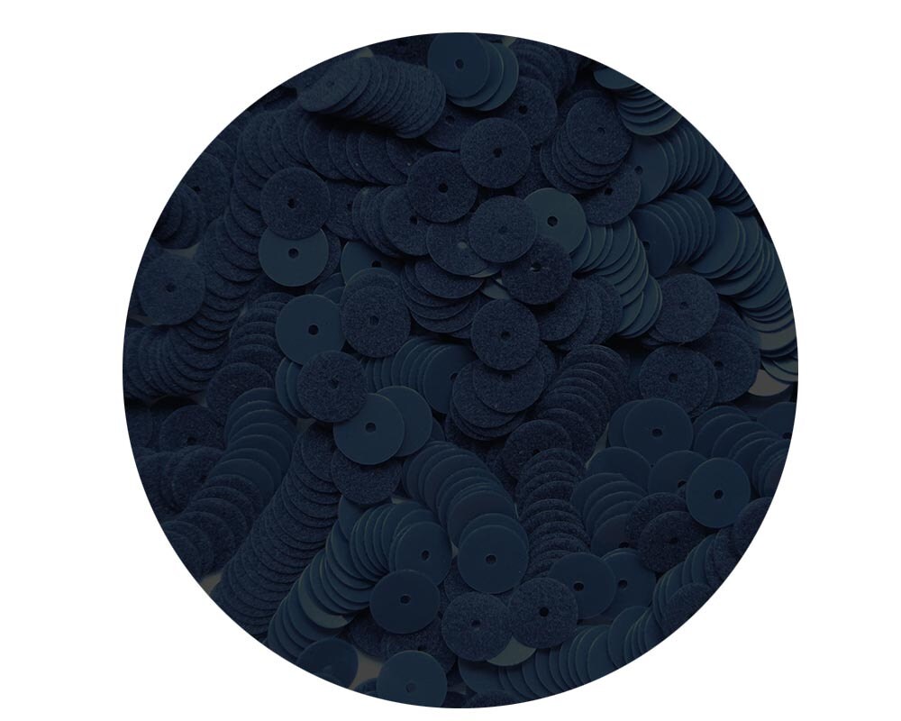 ハンドメイド Sequins 8mm Flat Navy Blue Velvet Suede Flock Loose Paillettes - Etsy