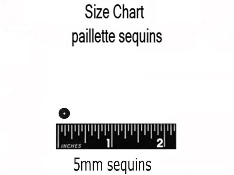 5mm Cup Sequins Crystal Luster Loose Facet Paillettes