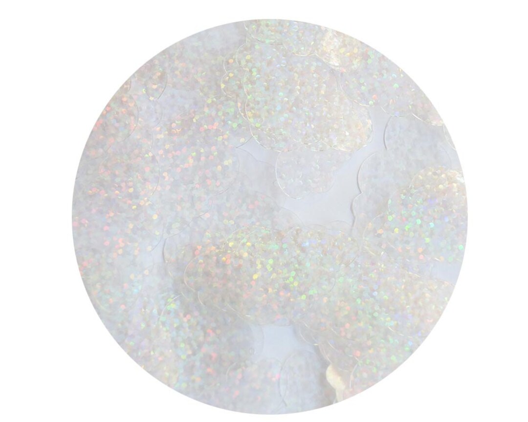 Crystal Glitter Hologram Sequin Cloud 1.5 Inch Reflective - Etsy
