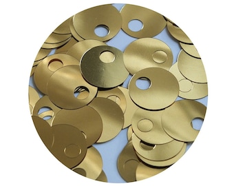 20mm ROUND SEQUIN PAILLETTES ~ CLEAR CRYSTAL ~ Flat Sequin Disc Made in USA 20mm ROUND SEQUIN PAILLETTES ~ CLEAR CRYSTAL ~ Flat Sequin Disc Made in USA