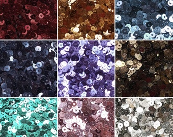 3mm Sequins Shiny Metallic Colors Petite Paillettes Made in USA