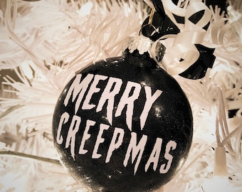 Merry Creepmas Tree Ornament